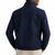 Men's navy blue suede lambskin leather biker jacket handcrafted