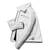 Men white leather biker jacket lambskin motorcycle style casual jacket
