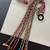 Multicolored handmade hair braids