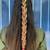 Multicolored handmade hair braids