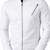 Men white leather jacket casual style lambskin biker jackets