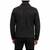 Men's black suede leather racer jacket casual street style