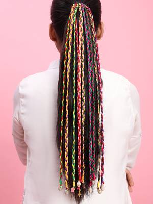 Multicolored handmade aisha hairbraids 1