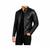 Men's biker leather black jacket real lambskin timeless style