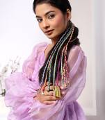 Multicolored handmade amelia hairbraids