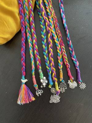 Multicolored handmade amelia hairbraids 5