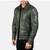 Men's green leather jacket iconic look vintage style jacket