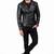 Men's black leather smart casual wear lambskin biker jacket