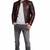Men's brown leather iconic look real lambskin biker jacket