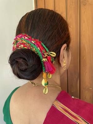 Multicolored handmade alaya hairbraids 1