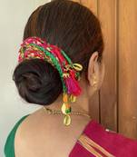 Multicolored handmade alaya hairbraids