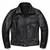 Men black lambskin leather outerwear casual style jacket