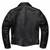 Men black lambskin leather outerwear casual style jacket
