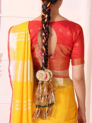 Multicolored handmade zardosi ziya parandi  2