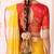 Multicolored handmade zardosi ziya parandi 