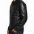 Men black leather genine lambskin casual style daily wear jacket