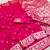 Pink soft silk blend saree with zari weaving meenakari design