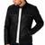 Men's black leather jacket casual style daily wear moto jacket
