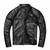 Men's black leather minimal design real lambskin moto biker jacket