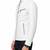 Men's white genuine leather urban fashion casual jacket