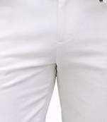 Men's white quilted genuine leather classic design biker jacket