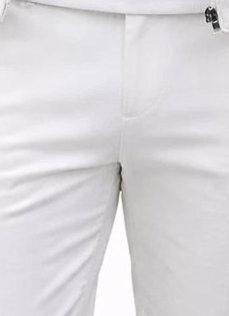 Men's white quilted genuine leather classic design biker jacket