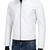 Men's white genine leather everyday wear biker jacket