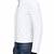 Men's white genine leather everyday wear biker jacket
