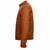 Men's tan quilted leather casual style biker jacket