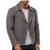 Men's grey suede leather everyday wear biker jacket