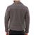 Men's grey suede leather everyday wear biker jacket