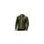 Men's olive green genuine leather casual style biker jacket