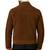 Men's brown suede leather premium finish genuine bomber racer jacket