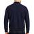 Men's navy blue suede leather premium quality bomber jacket