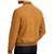 Men's tan suede lambskin leather premium quality bomber jacket