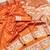 Orange soft silk blend saree with zari weaving meenakari design