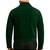 Men's green suede leather everyday wear genuine button trucker jacket