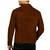 Men brown suede genuine leather fashion outerwear trucker jacket