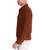 Men's brown suede leather genuine smart casual biker jacket