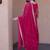 Pink zari & sequins embroidered anarkali set