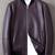 Men's purple leather iconic look genuine bomber jacket