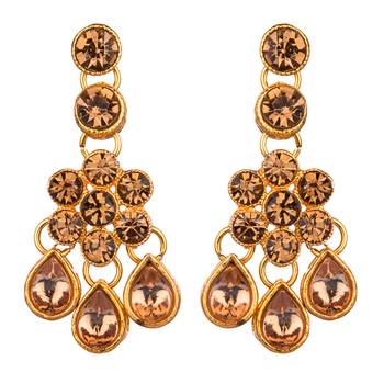 Lct color necklace set with earrings & maang tikka | kundan & agate stone | antique gold plating 3