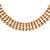 Lct color necklace set with earrings & maang tikka | kundan & agate stone | antique gold plating