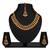 Lct color necklace set with earrings & maang tikka | kundan & agate stone | antique gold plating