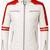 Men's cafe racer white leather fashion outerwear strip jacket