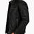 Men's cafe racer genuine leather black jacket iconic look