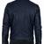 Men's navy blue genuine leather daily wear cafe racer jacket