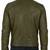 Men's olive lambskin leather signature look cafe racer jacket