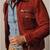 Men's tan suede leather real lambskin handcrafted biker jacket