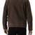 Men's brown suede leather tailored look cafe racer biker jacket